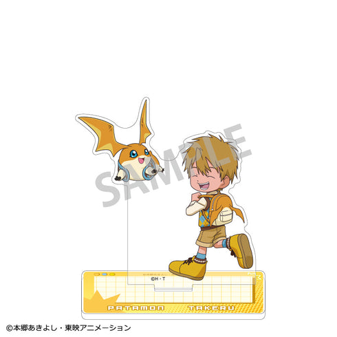 『デジモンアドベンチャー』アクリルスタンド_ 高石タケル&パタモン/ リンクコーデ